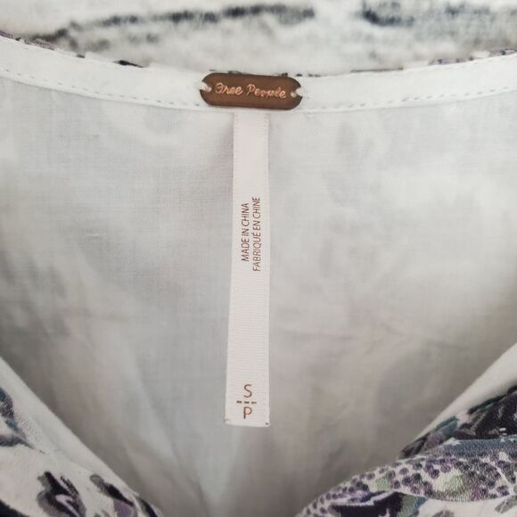 Free People Floral ruffle dress - Picture 5 of 11